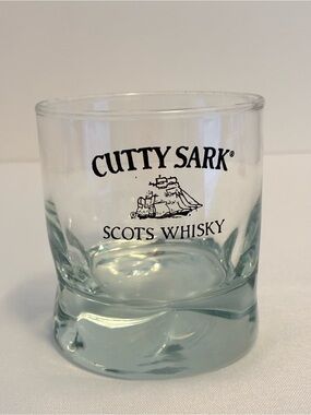 Cutty Sark Scots Whiskey Lowball Rocks Glass Barware